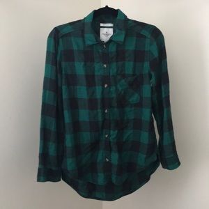 Boyfriend button down top